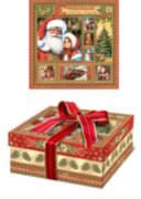 Коробка с крышкой и атласной лентой "Сказка"  KF-83Х 