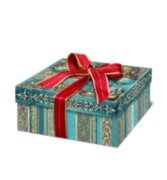 Коробка с крышкой и атласной лентой "Монталь"  KF-14.1