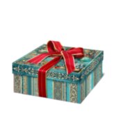 Коробка с крышкой и атласной лентой "Монталь"  KF-14.2