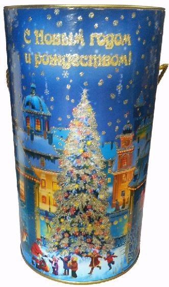 Рождественский город 120*220 