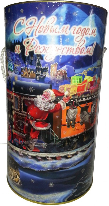 Рождественский поезд Санты 120*220 