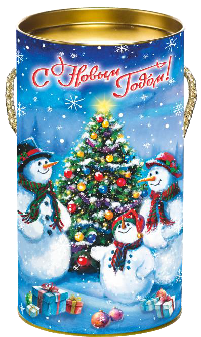 Снеговики и ёлка 120х220   