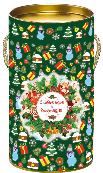 Рождественский подарок. Зелёный 120х220           