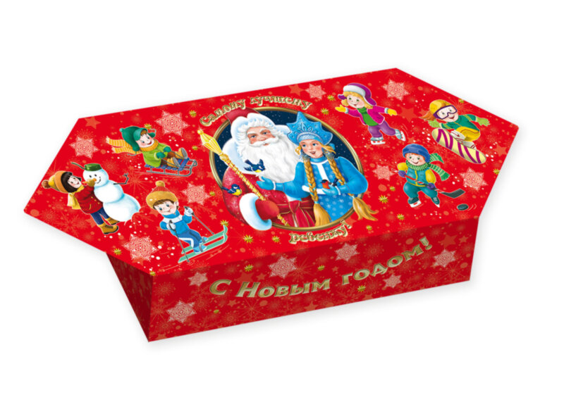 Конфета Самому лучшему ребёнку красная 