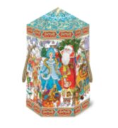 Шестигранная туба "Новогодние гулянья"  9-24